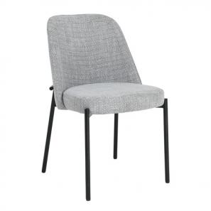Slim Contoured Fabric Dining Chair