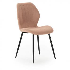 Vertical Stitched Fabric Dining Chair